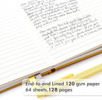 5 Pack Journal Notebook Bulk for School, Feela Hardcover Business Notebooks - Image 3