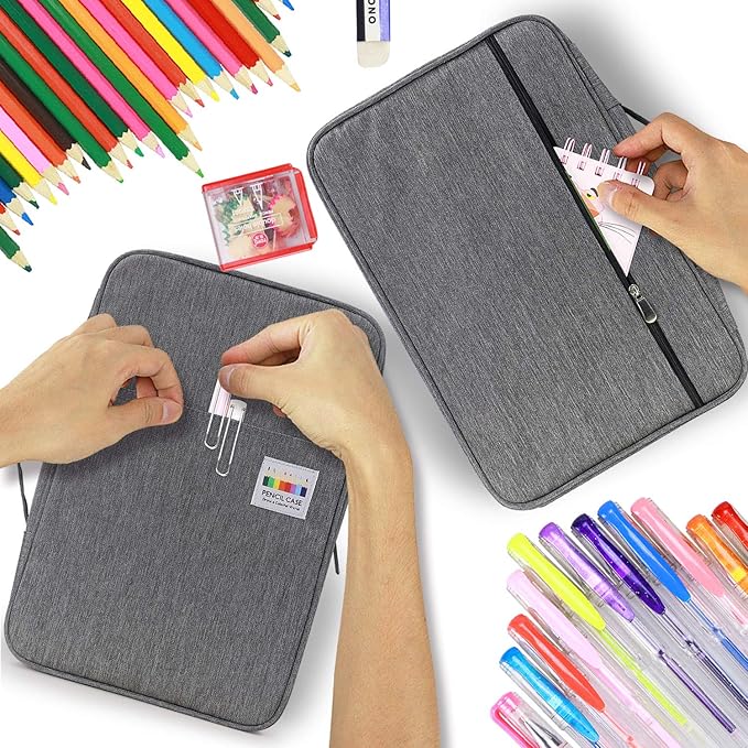YOUSHARES Big Capacity Colored Pencil Case - Image 7