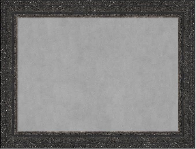 Amanti Art Black Framed Magnetic Board 25x33 Medium Vision Board by AmantiArt