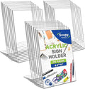 SVOPY Acrylic Sign Stand Holders by SVOPY
