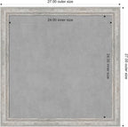 Amanti Art Silver Framed Magnetic Board 27x27 Medium Vision Board - Image 3