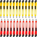 DIYSELF 24 Pack Box Cutters Bulk Utility Knife Retractable, Razor Knife Exacto by DIYSELF