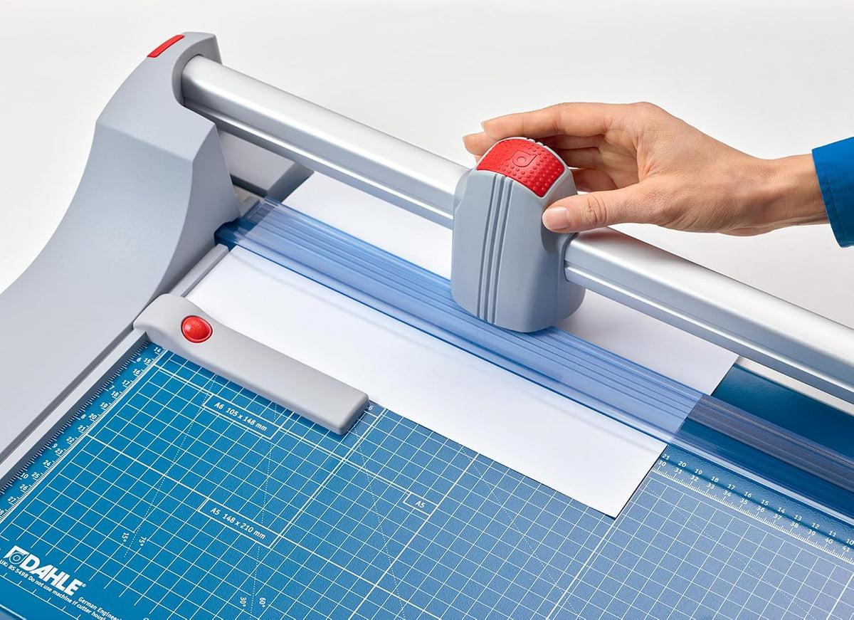 Dahle 442 Premium Rotary Trimmer, 20" Cut Length, 30 Sheet Capacity, Sel...