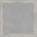 Amanti Art Silver Framed Magnetic Board 19x19 Small Vision Board