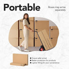 HUANUO Standing Desk with Drawers, 48 Inches Electric Height Adjustable Desk - Image 9