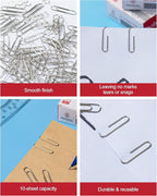 PAPERPAL Paperclips for Office School & Personal Use, #1 Smooth Paper Clip - Image 4