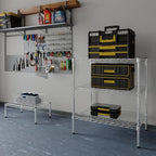 Regal Altair 21" Deep x 30" Wide x 34" Height Wire Shelving Kit | 3-Tier | NSF - Image 5