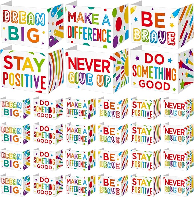 Honoson 24 Pcs Bulk Inspirational Privacy Folders by Honoson