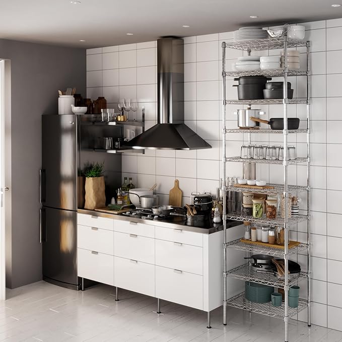 Regal Altair 18" Deep x 24" Wide x 96" Height Wire Shelving Kit | 10-Tier | NSF - Image 6