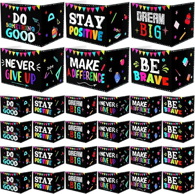 Honoson 24 Pcs Bulk Inspirational Privacy Folders by Honoson