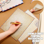 TaoBary 160 Pcs Stationery Paper Set 50 Double Sided Stationery Papers - Image 3