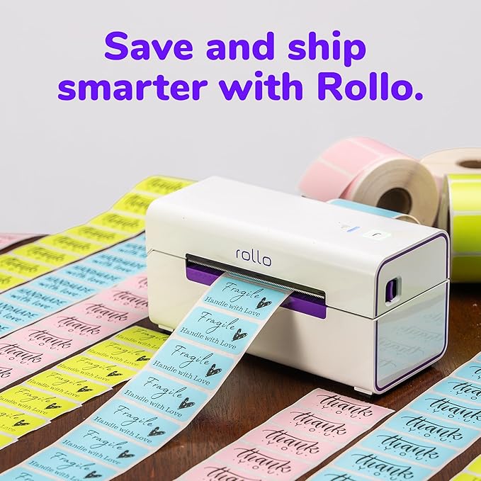 Rollo Direct Thermal 2x1 Sticker Labels - Image 6
