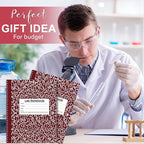 Affrolling 2 Pack Carbonless Lab Notebook Carbon Copy 8.5'' x 11'' 50 Sets of - Image 6