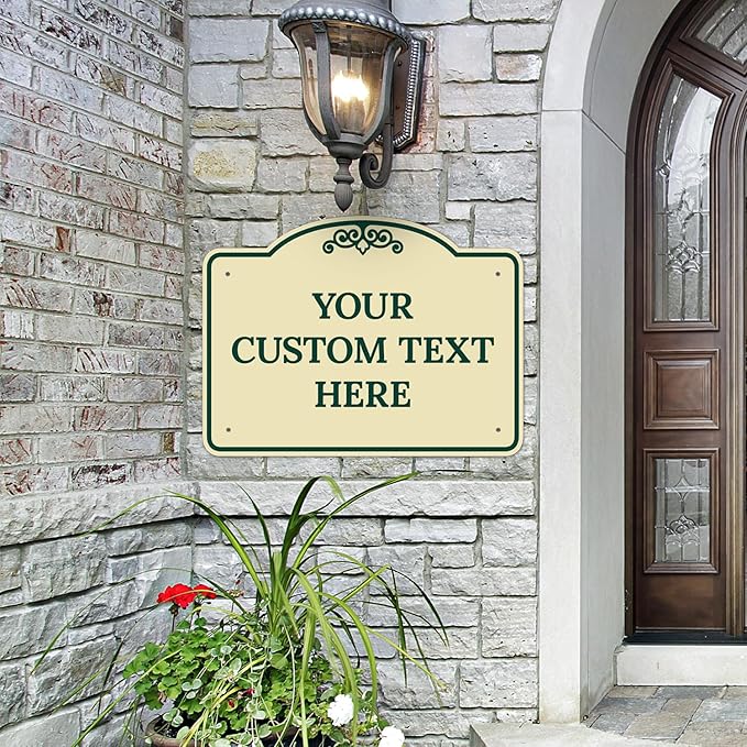 Custom Decorative Sign, Personalized Metal Sign - Image 2