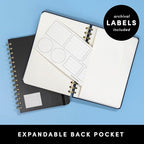 PAPERAGE Graph Paper Spiral Notebook & Journal, 160 Pages, Medium 5.5 inches x - Image 5