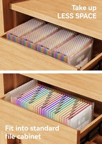 ABC life 26 Pockets Accordion File Organizer, Expanding File Folder, Portable - Image 5
