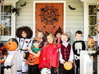 Personalized Halloween Sign, Halloween Door Decor, Initial Door Sign, Custom - Image 2