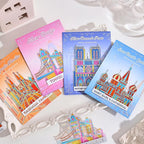 4pcs Metal Bookmarks with Transparent Design, Cute Book Marks - Image 9