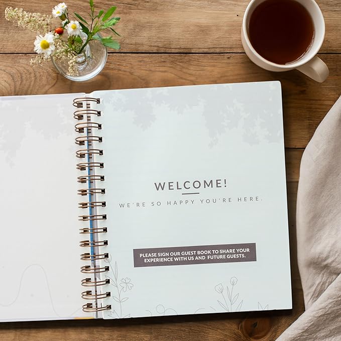 Paper 'n Such Guest Book for Rental House - Image 4