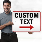 Custom Arrow, Custom Directional Sign, Right Arrow, 18x24 Inches, 3M EGP - Image 2