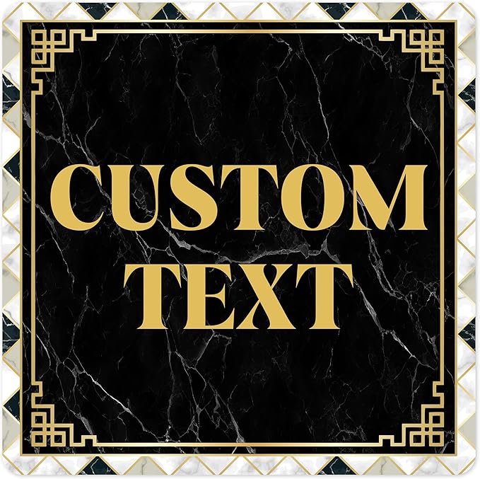 Custom Sign, Custom Street Sign, 11 Font Colors, 13 Font Styles, 4 Hole Options by MySignCenter