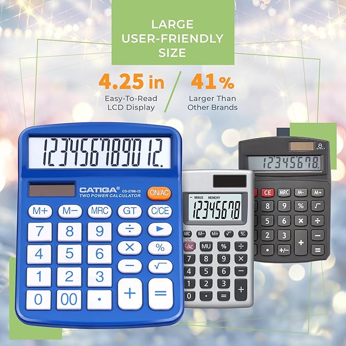 CATIGA Desktop Calculator 12 Digit - Image 3