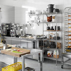 Regal Altair 18" Deep x 24" Wide x 74" Height Wire Shelving Kit | 6-Tier | NSF - Image 5
