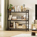 Book Shelf, 3 Tier Bookshelf 31.49" Width, Book Shelf Storage and Organization - Image 2