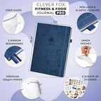 Clever Fox Fitness & Food Journal PRO – Daily Workout & Meal Planner - Image 2