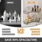 YCIA&DONE Corner Bathroom Counter Organizer, Makeup Organizer - Image 2