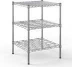 Regal Altair 24" Deep x 24" Wide x 34" Height Wire Shelving Kit | 3-Tier | NSF by Regal+Altair