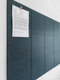 DECORITA Dark Green Bulletin Board | Large Cork Boards Alternative by DesignerManufacturerofInnovativeBulletinBoardSolutionsforHomeOffice