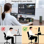 Qupui Computer Monitor Stand Riser - Image 4