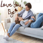 Home Decor Large Brown Love You Bye Wood Sign Boho Decor Wall Decor Express - Image 2