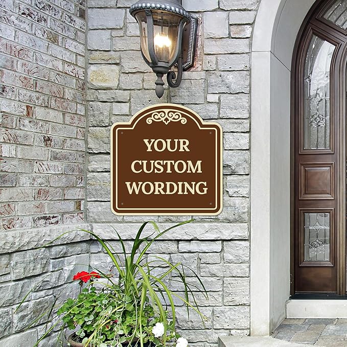 Custom Decorative Sign, Personalized Metal Sign - Image 2