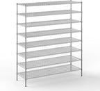 Regal Altair 24" Deep x 72" Wide x 86" Height Wire Shelving Kit | 8-Tier | NSF by Regal+Altair