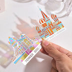 2 Pieces Metal Bookmarks with Transparent Design, Cute Book Marks - Image 5