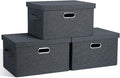 Graciadeco Medium 15" 21 Quart Collapsible Stackable Storage Bins by GraciadecoStorage
