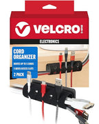 Velcro Brand Cord Organizer for Desk & Nightstand, Valentine’s Gift for Him by VELCRO%C2%AEBrand
