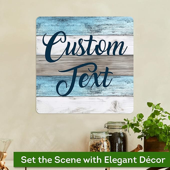 Custom Sign, Custom Street Sign, 11 Font Colors, 13 Font Styles, 4 Hole Options - Image 4