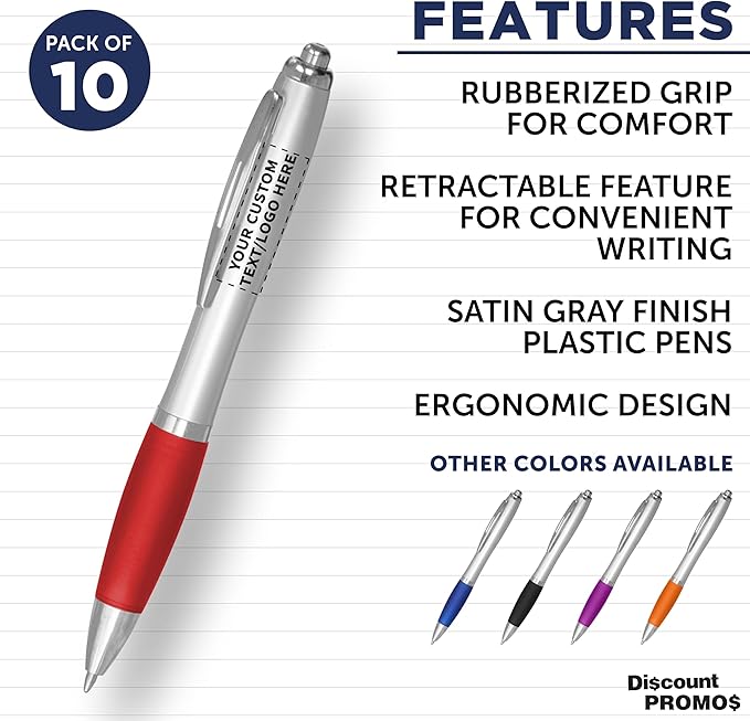 DISCOUNT PROMOS Personalized Ballpoint Pens - Image 2