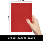 PAPERAGE Blank Journal Notebook, 160 Pages, Medium 5.6 in x 8 in - Image 2