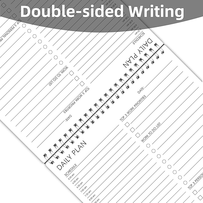 To Do List Notepad Half-Hour Hourly Schedules - Image 4