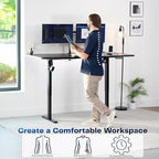 VIVO Electric 71 x 36 in Standing Desk, Memory Height Adjustment, 1B Series - Image 4