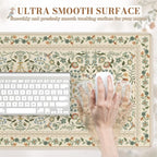 iCasso Desk Mat for Keyboard and Mouse, Large Mouse Pad, Desk Pad Mat, - Image 3
