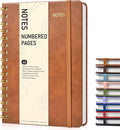 Lined Spiral Journal Notebook, A5 Hardcover Spiral Journals by Unknown