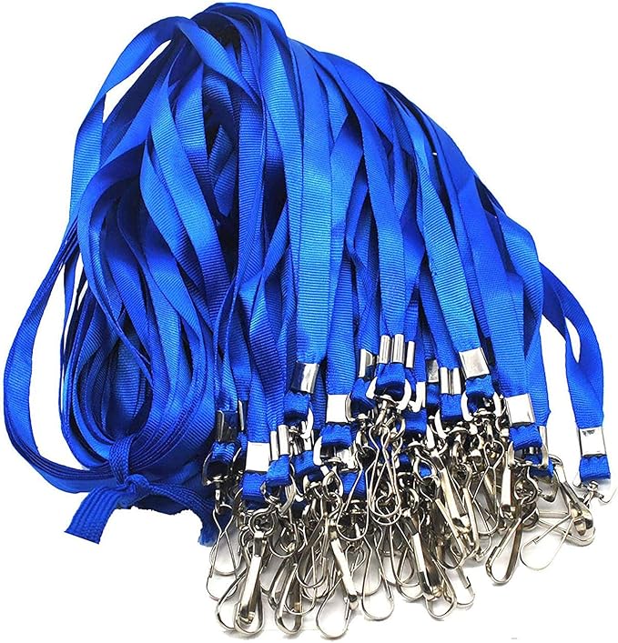Beebel Blue Lanyard Bulk Lanyards by Beebel