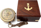 US HANDICRAFTS Brass Compass - Image 7