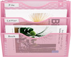 EasyPAG 3 Pocket Mesh Wall File Organizer, Hanging Paper Folder Holder - Image 6