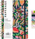 PAPERAGE Lined Spiral Journal Notebook, 160 Pages, Hardcover Journal by PAPERAGE